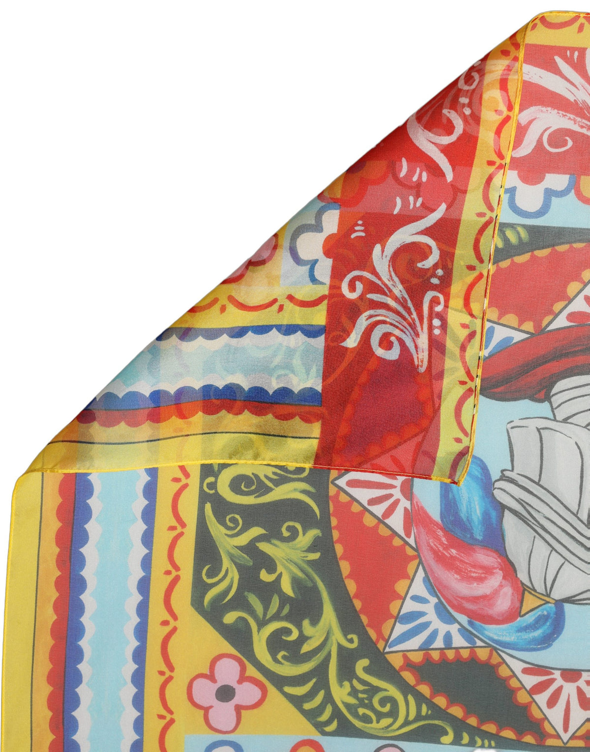 Dolce & Gabbana Dolce & Gabbana Multicolor Silk Printed Square Foulard Women's Scarf