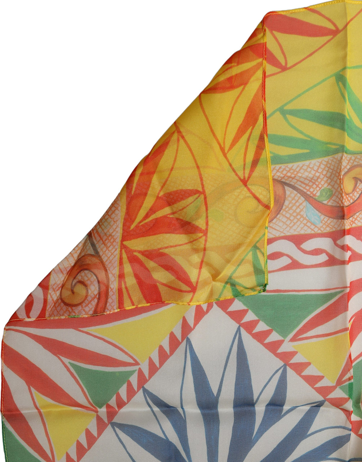 Dolce & Gabbana Dolce & Gabbana Multicolor Geometric Square Foulard Women's Scarf