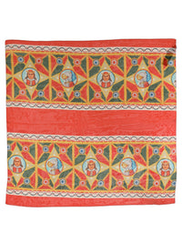 Dolce & Gabbana Dolce & Gabbana Multicolor Silk Printed Square Foulard Women's Scarf