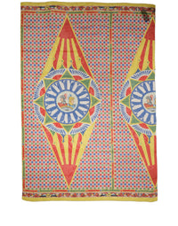 Dolce & Gabbana Dolce & Gabbana Multicolor Silk Carretto Print Stole Women's Scarf