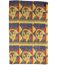 Dolce & Gabbana Dolce & Gabbana Multicolor Silk Printed Shawl Stole Women's Scarf