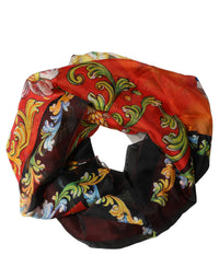 Dolce & Gabbana Dolce & Gabbana Multicolor Silk Printed Square Foulard Women's Scarf