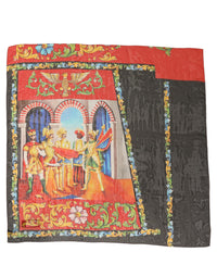 Dolce & Gabbana Dolce & Gabbana Multicolor Silk Printed Square Foulard Women's Scarf