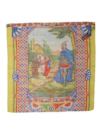 Dolce & Gabbana Dolce & Gabbana Multicolor Silk Carretto Foulard Women's Scarf