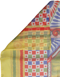 Dolce & Gabbana Dolce & Gabbana Multicolor Silk Carretto Foulard Women's Scarf