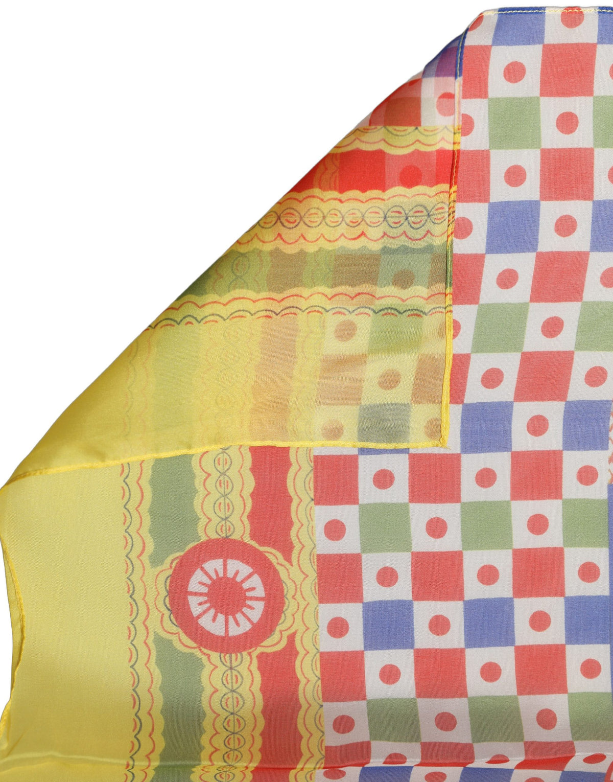 Dolce & Gabbana Dolce & Gabbana Multicolor Silk Carretto Foulard Women's Scarf
