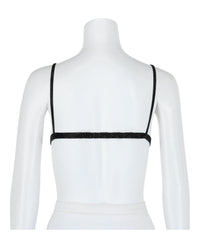 Ferragamo Womens Crystal Embellished Triangle Bralette