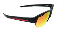 Prada Linea Rossa 0PS 03YS 18G06U Matte Black Rectangular Sunglasses