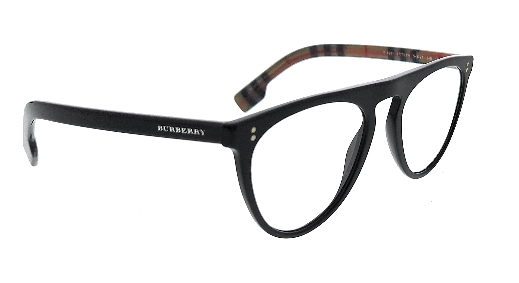 Burberry Black Round 0BE4281 37731W Sunglasses