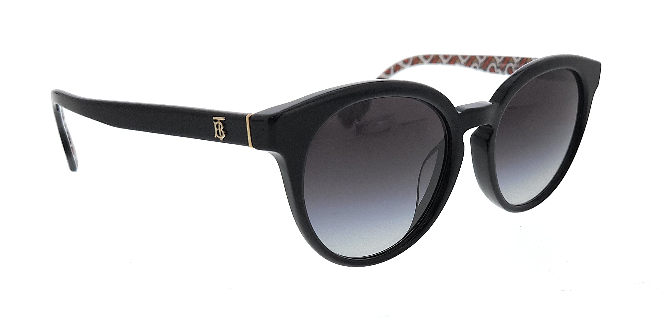 Burberry Black Round 0BE4326F 38248G Sunglasses