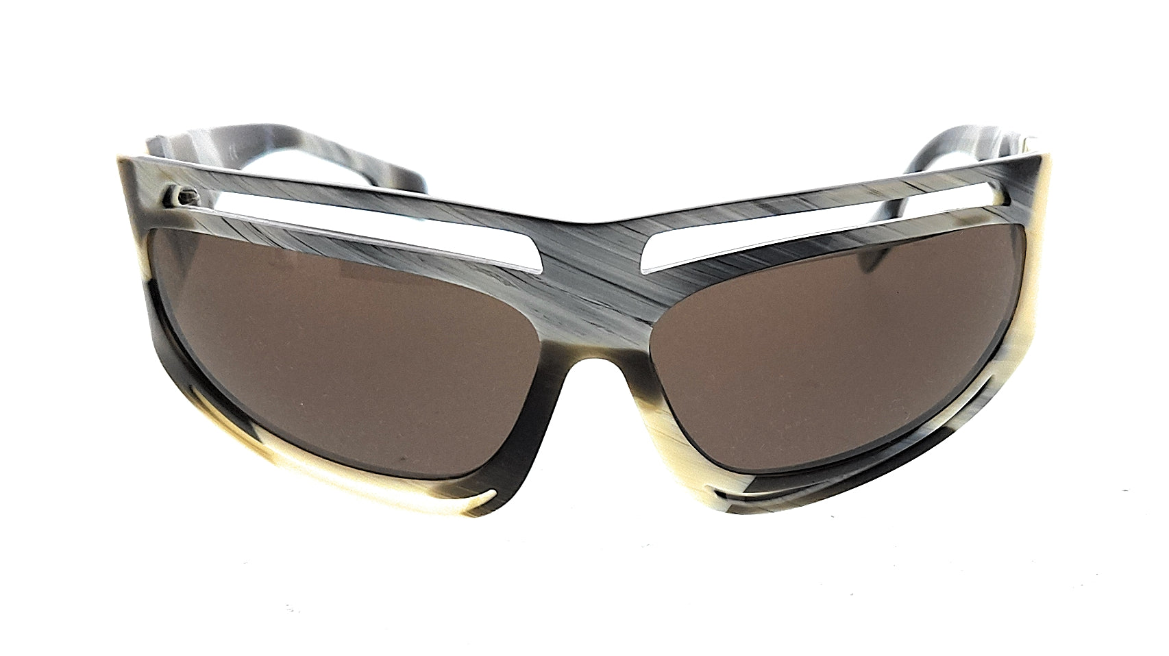 Burberry Brown / Beige Horn Cateye 0BE4342 393773 Sunglasses