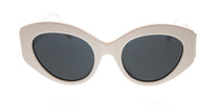 Burberry White Oval 0BE4361F 300787 Sunglasses