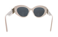 Burberry White Oval 0BE4361F 300787 Sunglasses