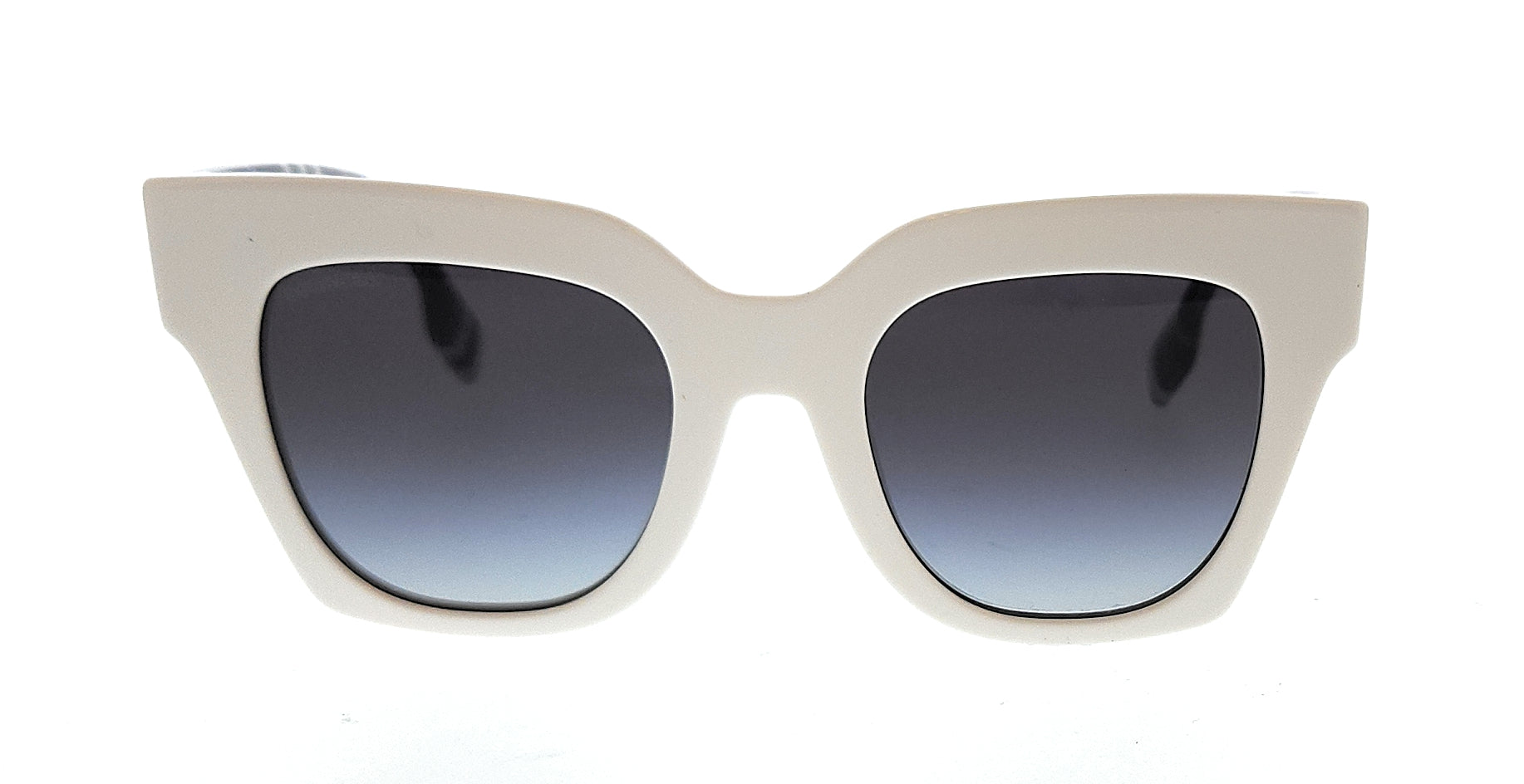 Burberry White Square 0BE4364 39958G Sunglasses