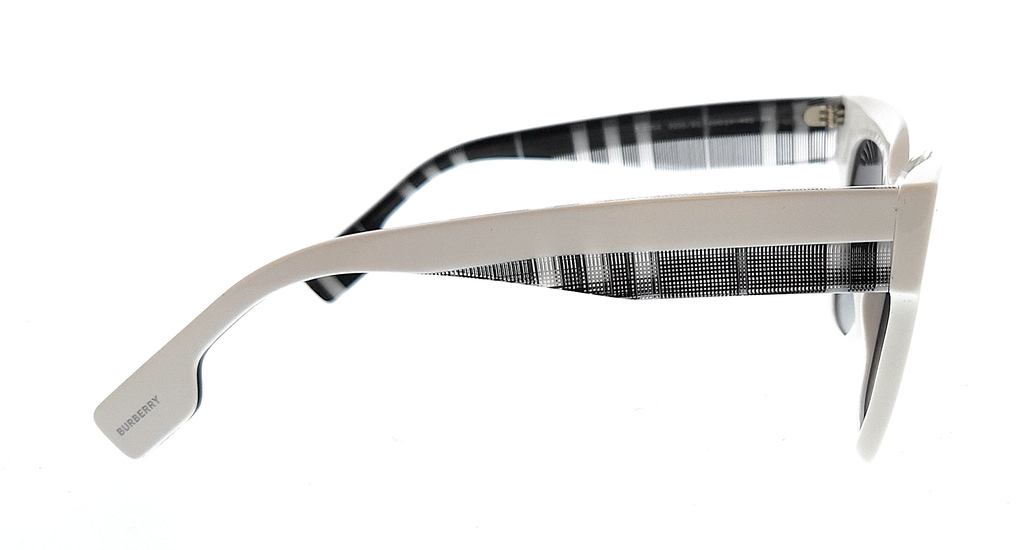Burberry White Square 0BE4364 39958G Sunglasses