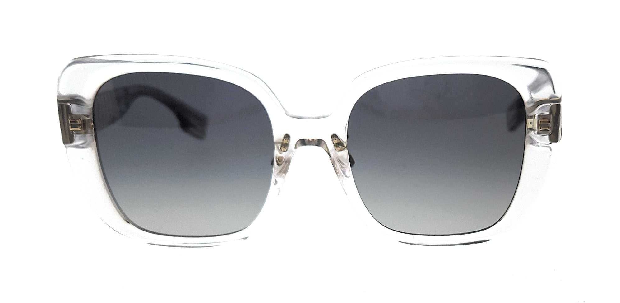 Burberry Clear Square 0BE4371F 3825T3 Helena Sunglasses
