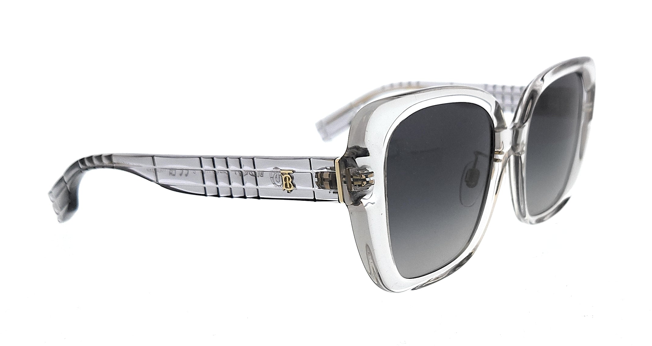 Burberry Clear Square 0BE4371F 3825T3 Helena Sunglasses