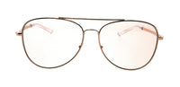 Michael Kors 0MK1045 11085 San Diego Aviator Gold Sunglasses