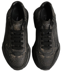 Dolce & Gabbana Dolce & Gabbana Black Daymaster Low Top Sneakers Women's Shoes