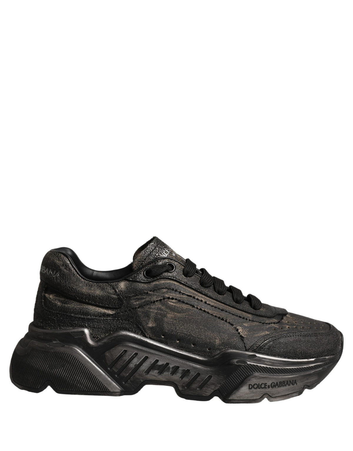 Dolce & Gabbana Dolce & Gabbana Black Daymaster Low Top Sneakers Women's Shoes