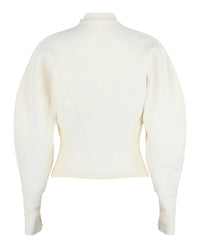 Ferragamo Womens Asymmetrical Buttoned Cardigan