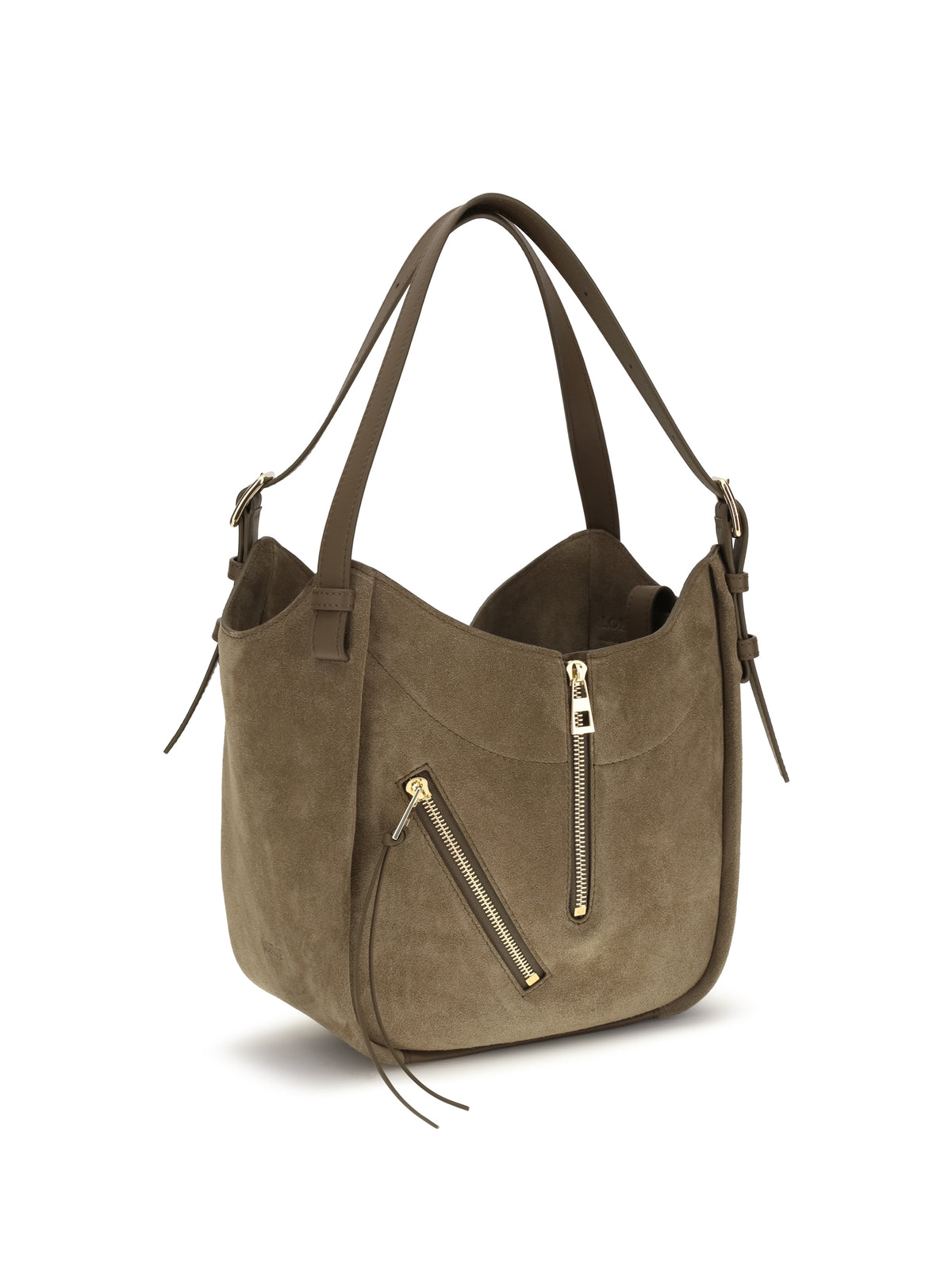 Loewe Women Hammock Flip Suede Handbag