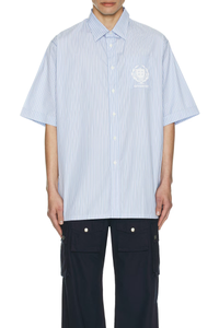 Givenchy Short Sleeve Shirt With Pocket_Light Blue
