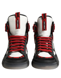 Dolce & Gabbana Dolce & Gabbana Multicolor Leather High Top Sneakers Men's Shoes