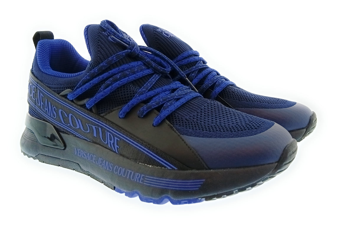 Versace Jeans Couture Versace Jeans Couture Mens Navy / Royal Blue Logo Runner Sneakers-
