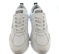Versace Jeans Couture Versace Jeans Couture Mens White / Black Chunky Logo Sneakers-