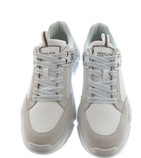Versace Jeans Couture Versace Jeans Couture Mens White / Beige Chunky Colorblock Sneakers-