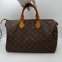 Louis Vuitton Louis Vuitton LOUIS VUITTON Speedy 35 Monogram  Handbag (Authentic Pre-Loved)