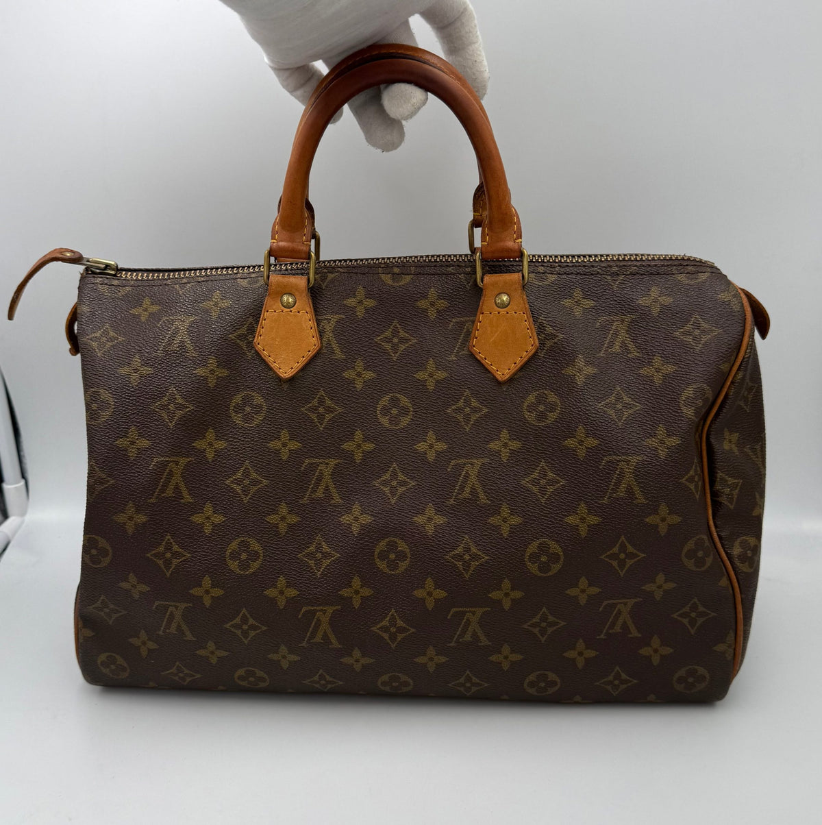 Louis Vuitton Louis Vuitton LOUIS VUITTON Speedy 35 Monogram  Handbag (Authentic Pre-Loved)