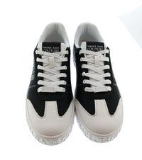 Versace Jeans Couture Versace Jeans Couture Mens Black / White Logo Platform Sneakers-