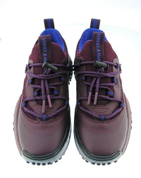 Versace Jeans Couture Versace Jeans Couture Mens Burgundy / Purple / Blue Logo Runner Sneakers-