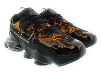 Versace Jeans Couture Versace Jeans Couture Mens Black / Orange Baroque Runner Sneakers-