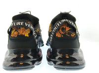 Versace Jeans Couture Versace Jeans Couture Mens Black / Orange Baroque Runner Sneakers-