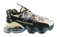 Versace Jeans Couture Versace Jeans Couture Mens White / Black Baroque Chunky Sneakers-
