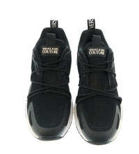 Versace Jeans Couture Versace Jeans Couture Mens Black / Gray Technical Runner Sneakers-
