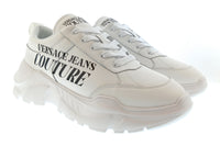 Versace Jeans Couture Versace Jeans Couture Mens White / Black Chunky Logo Sneakers-