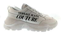 Versace Jeans Couture Versace Jeans Couture Mens White / Black Chunky Logo Sneakers-