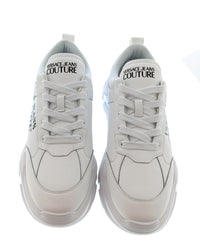 Versace Jeans Couture Versace Jeans Couture Mens White / Black Chunky Logo Sneakers-