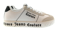 Versace Jeans Couture Versace Jeans Couture Mens Beige / White / Black Logo Platform Sneakers-