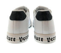 Versace Jeans Couture Versace Jeans Couture Mens Beige / White / Black Logo Platform Sneakers-