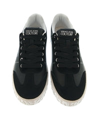Versace Jeans Couture Versace Jeans Couture Mens Black / White Logo Platform Sneakers-