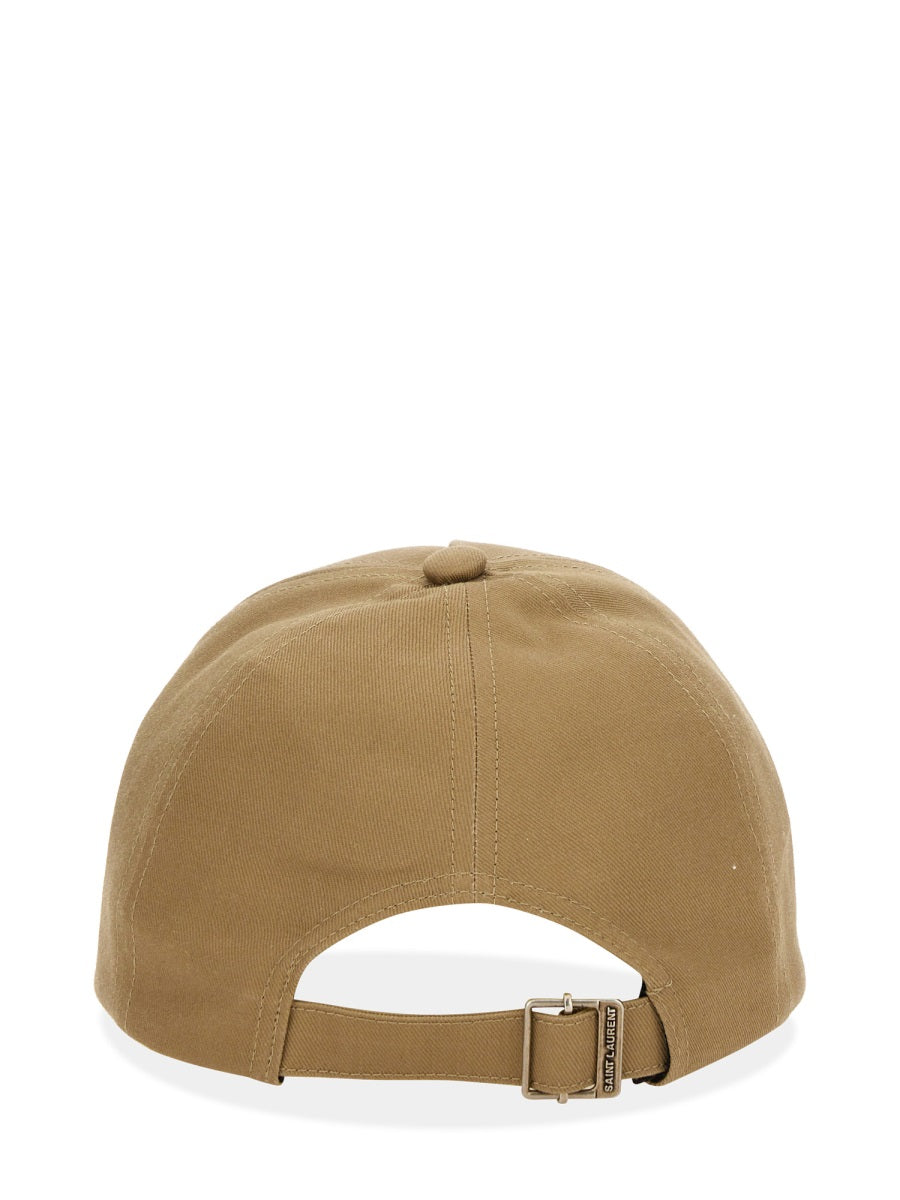 Saint Laurent Women Cappello Da Baseball Con Logo