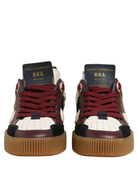 Dolce & Gabbana Dolce & Gabbana Multicolor Leather MIAMI Sneakers Men's Shoes