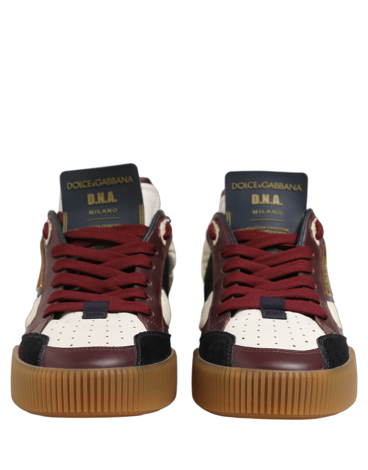 Dolce & Gabbana Dolce & Gabbana Multicolor Leather MIAMI Sneakers Men's Shoes