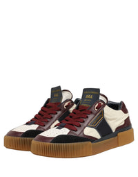 Dolce & Gabbana Dolce & Gabbana Multicolor Leather MIAMI Sneakers Men's Shoes