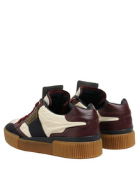 Dolce & Gabbana Dolce & Gabbana Multicolor Leather MIAMI Sneakers Men's Shoes